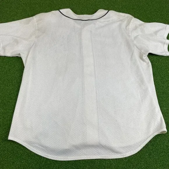 Vintage 90s Majestic New York Yankees MLB Baseball Jersey Sz 2X - Picture 2 of 8